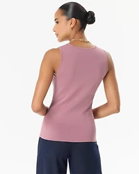 Square Neck Sweater Tank