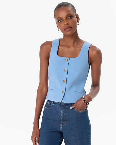 Square Neck Vest