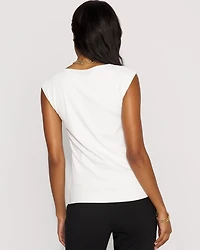 WHBM FORME™ All Ways Stretch Square Neck Top