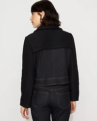 Tweed + Denim Jacket