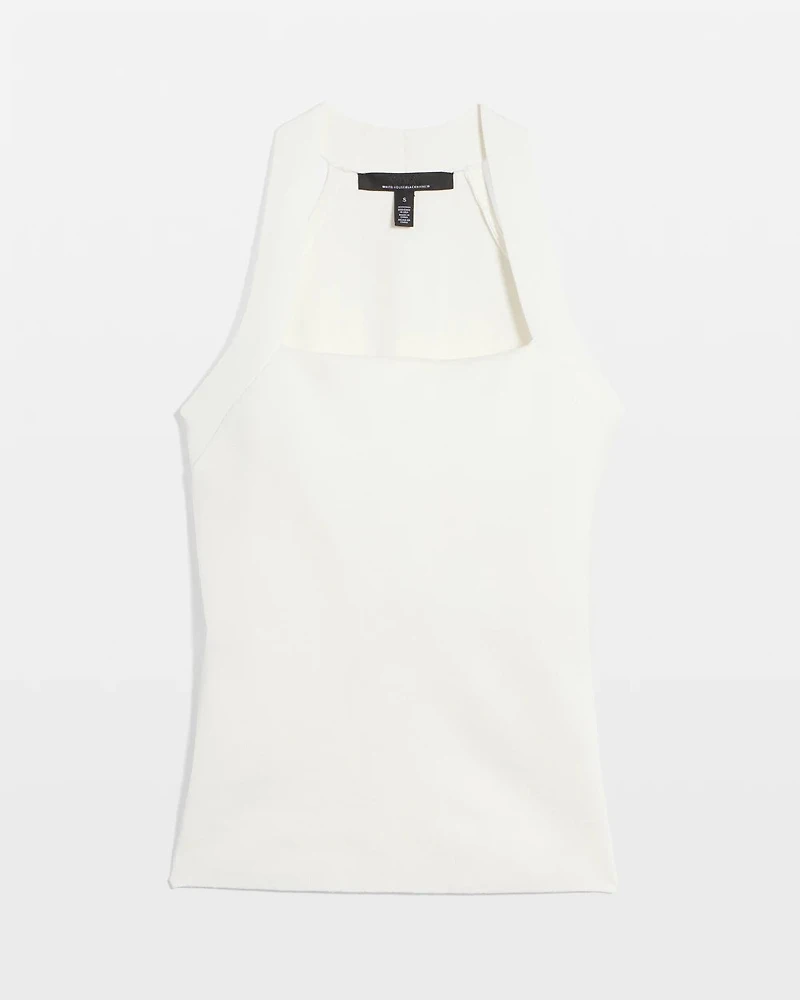 WHBM FORME™ Sculpt Stretch Sweater Halter Top