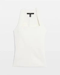 WHBM FORME™ Sculpt Stretch Sweater Halter Top