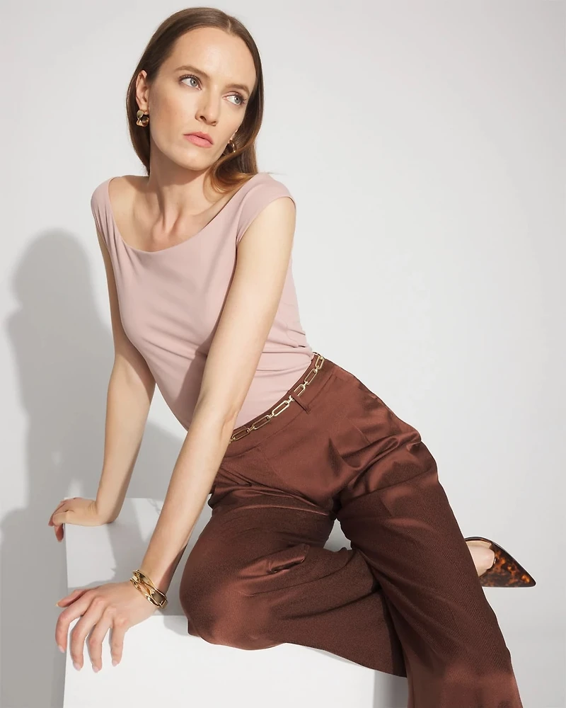 WHBM FORME™ All Ways Stretch At-The-Shoulder Top