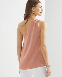 One-Shoulder Ring Top