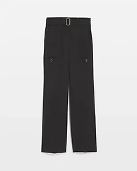 Belted Utility Wide Leg Pant