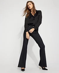 Relaxed Utility Satin Shirt