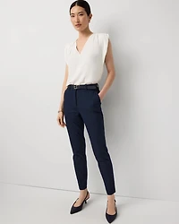 Denim-Look Elle Slim Ankle Pant