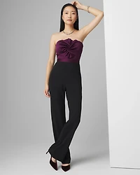 Strapless Twist Jumpsuit