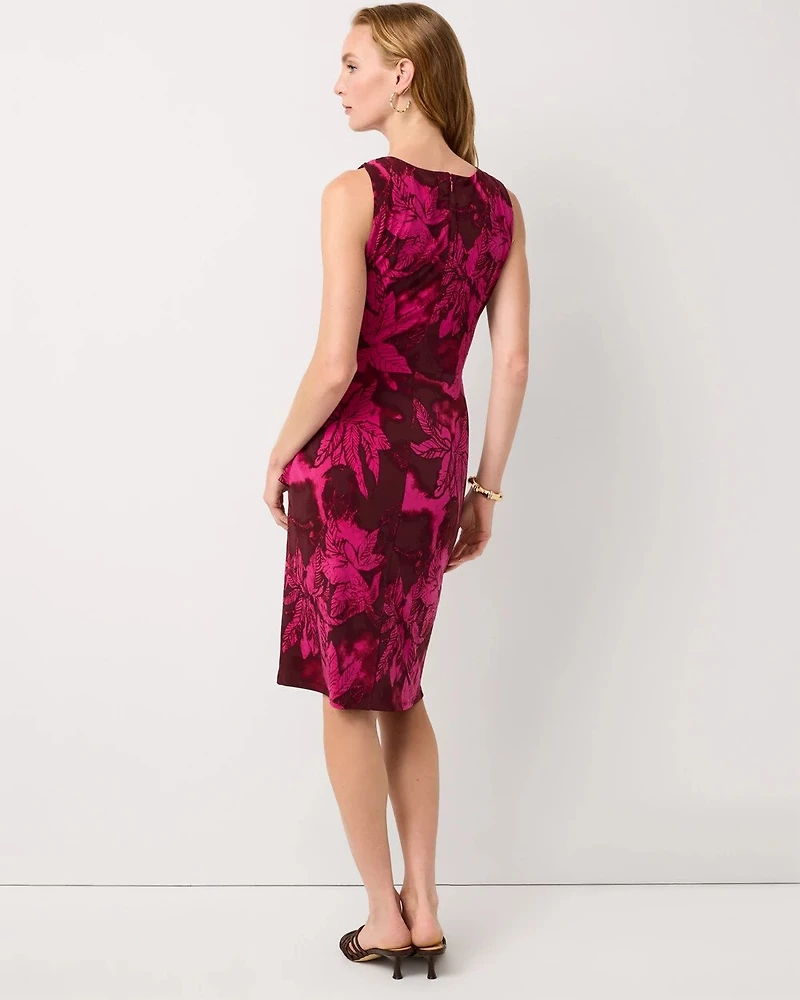 Faux Side-Tie Sleeveless Dress
