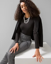 WHBM FORME™ All Ways Stretch Long-Sleeve Bodysuit