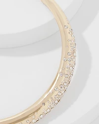 Dusted Pavé Collar Necklace