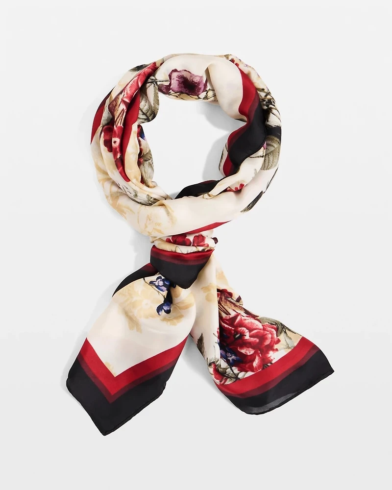 Floral Oblong Scarf