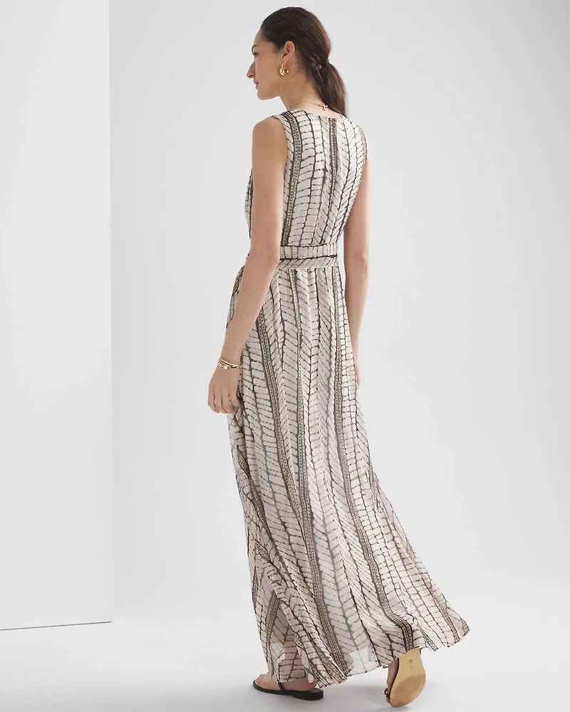 Chevron Maxi Dress