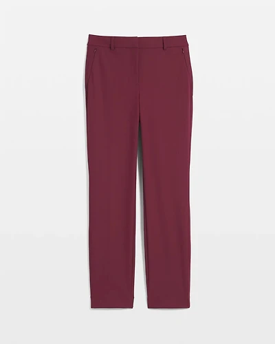 Elle Slim Ankle Pant Scuba Knit