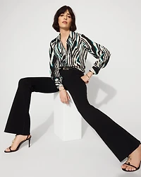 High-Rise Flare Jean