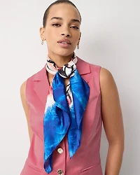 Floral Square Scarf