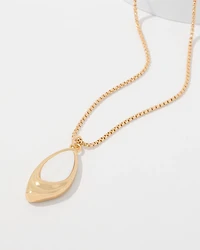 Shell Pendant Adjustable Necklace