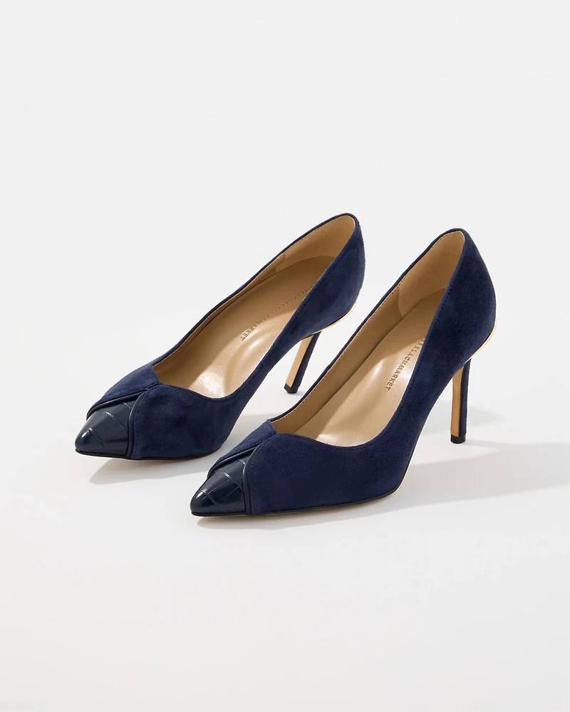 Suede Comfort Pump