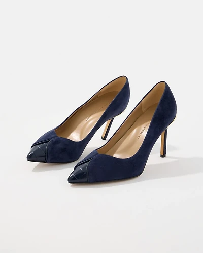 Suede Comfort Pump