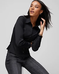 Corset Poplin Shirt