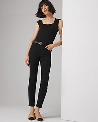 Cotton Modal Square Neck Tee