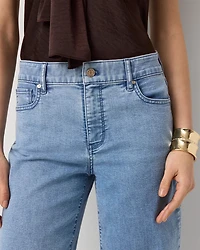 Featherweight High Rise Wide Leg Cropped Jean