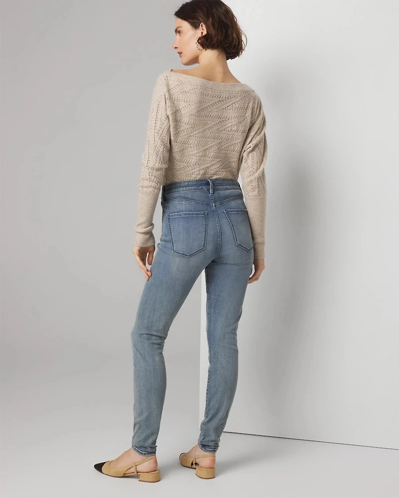 High-Rise Jeanie Denim Legging