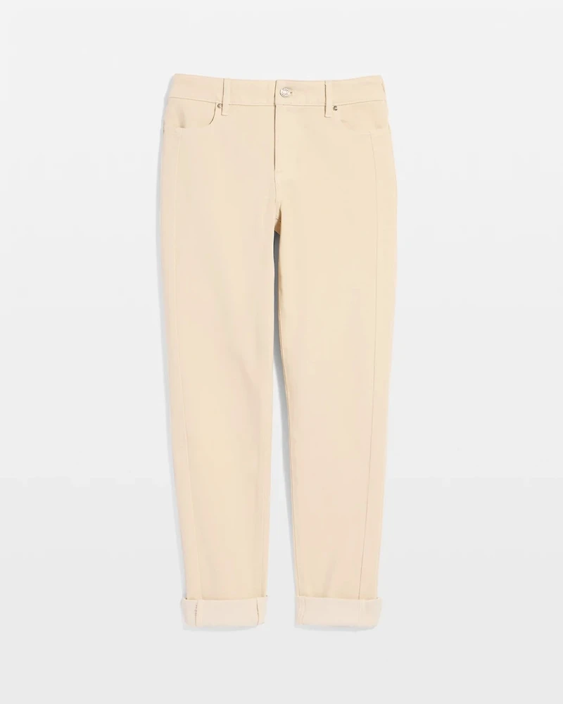 Mid Rise Girlfriend Ankle Jean