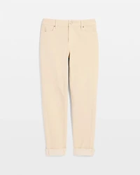 Mid Rise Girlfriend Ankle Jean