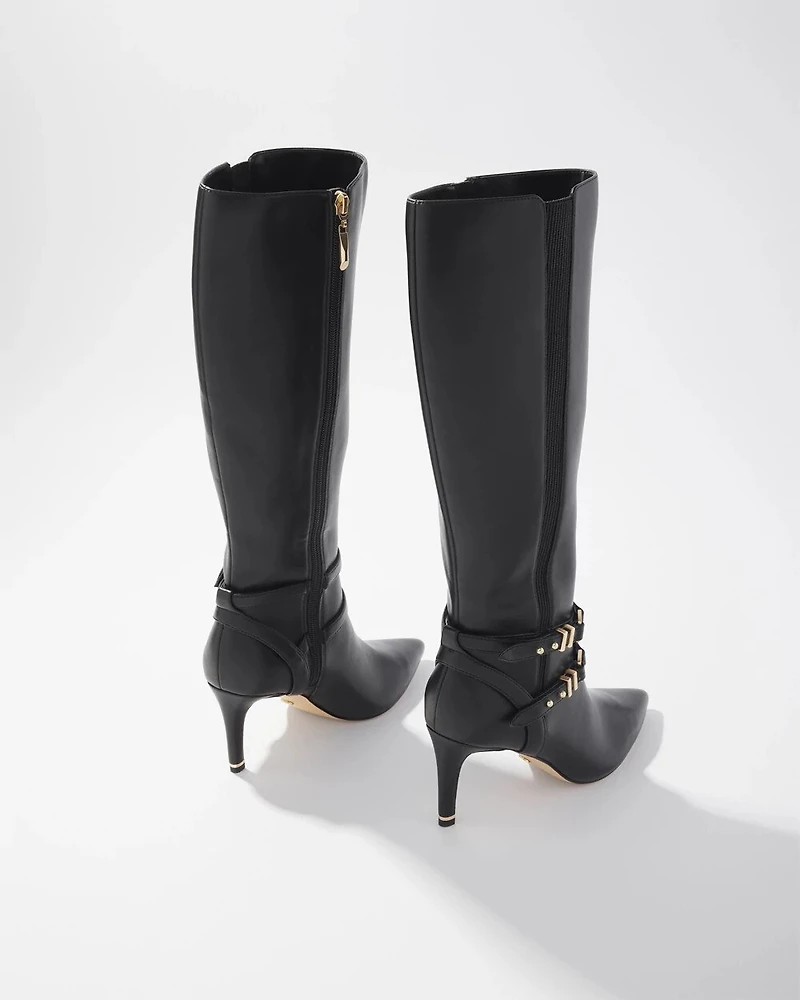 Tall Double Buckle Boot