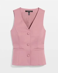 Sleeveless V-neck Vest