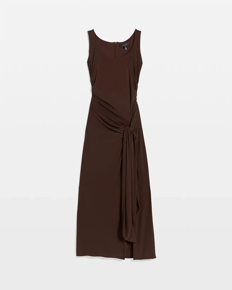 Sarong Midi Dress