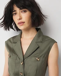 Belted Utility Shirt