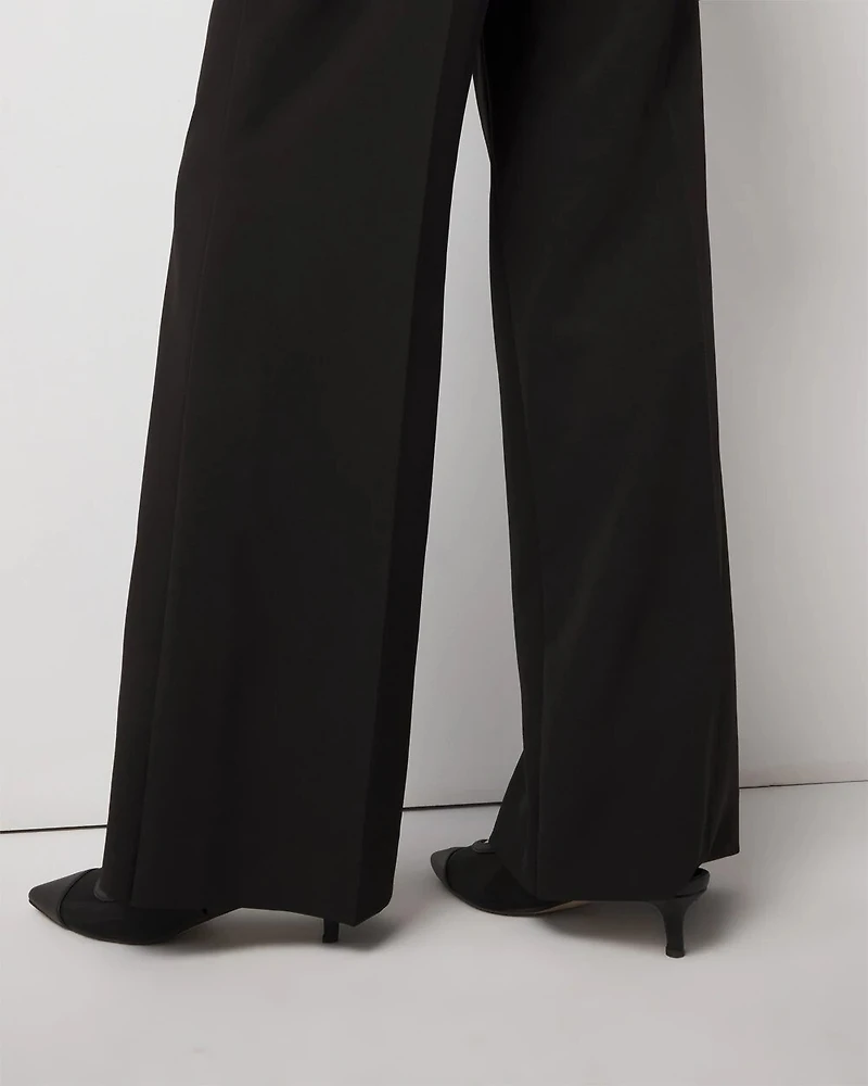 Pleated Wide Leg Pants