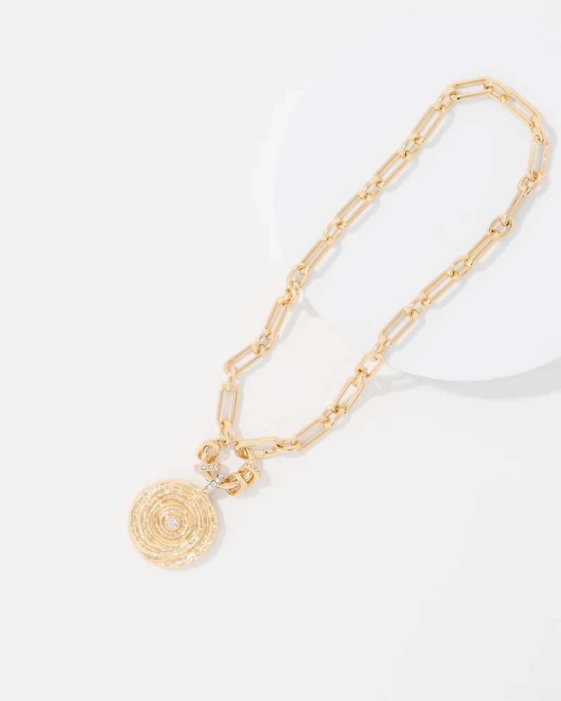 Reversible Pendant Necklace