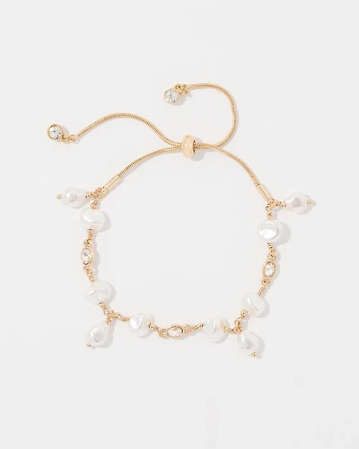 Glass Pearl Bracelet