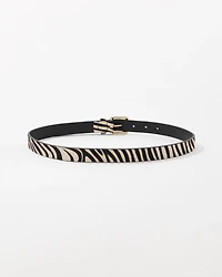 Zebra Pant Belt