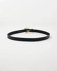 Mixed Metal Denim Belt