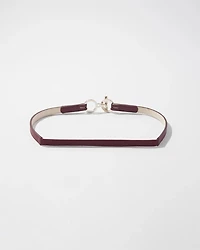 Toggle Skinny Waist Belt