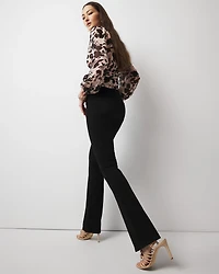 High-Rise Skinny Flare Jeans