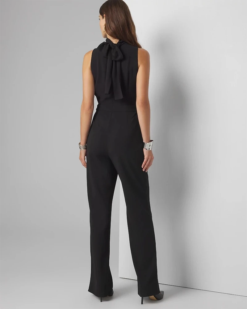 Sleeveless Halter Jumpsuit