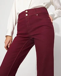 Extra High-Rise Double-Waist Trouser Jean