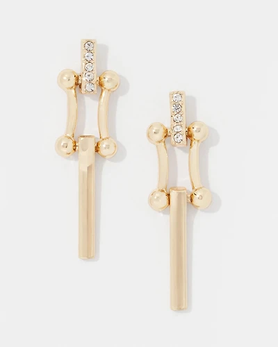 Pavé Links Earrings