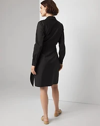 Long Sleeve Wrap Dress