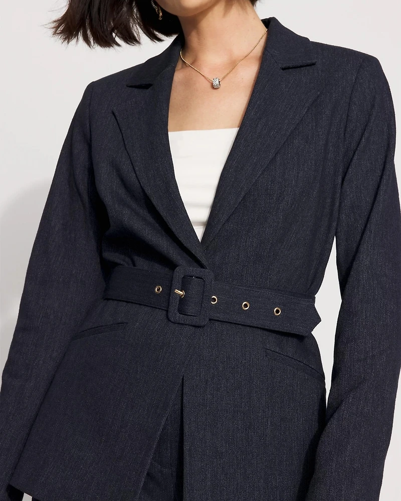 Belted Blazer