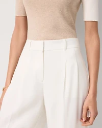 Petite Pleated Wide Leg Pant