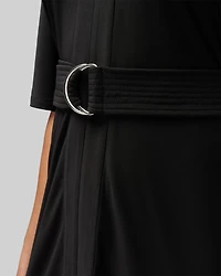 Matte Jersey Belted Kimono Dress