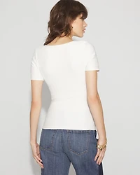 WHBM FORME™ Seamless Ribbed Tee