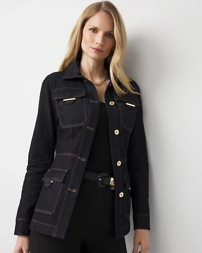 Denim Utility Jacket