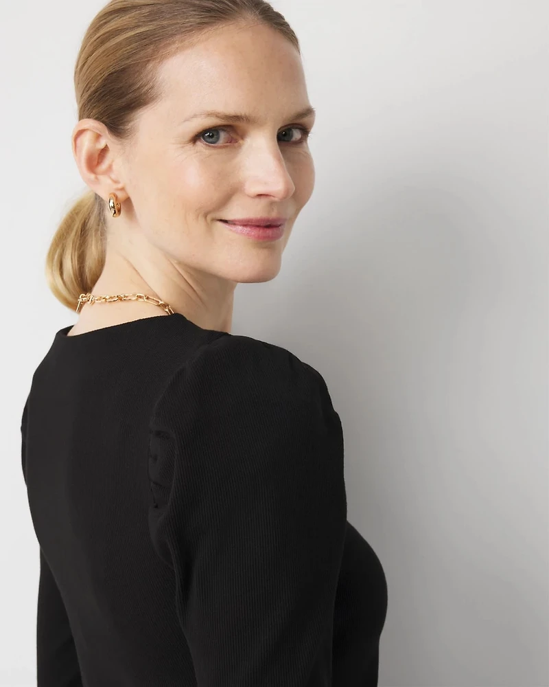 WHBM FORME™ Puff Sleeve Top